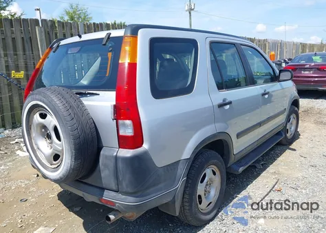 2004 Honda Cr-V Lx from USA, damaged, VIN SHSRD784X4U231449